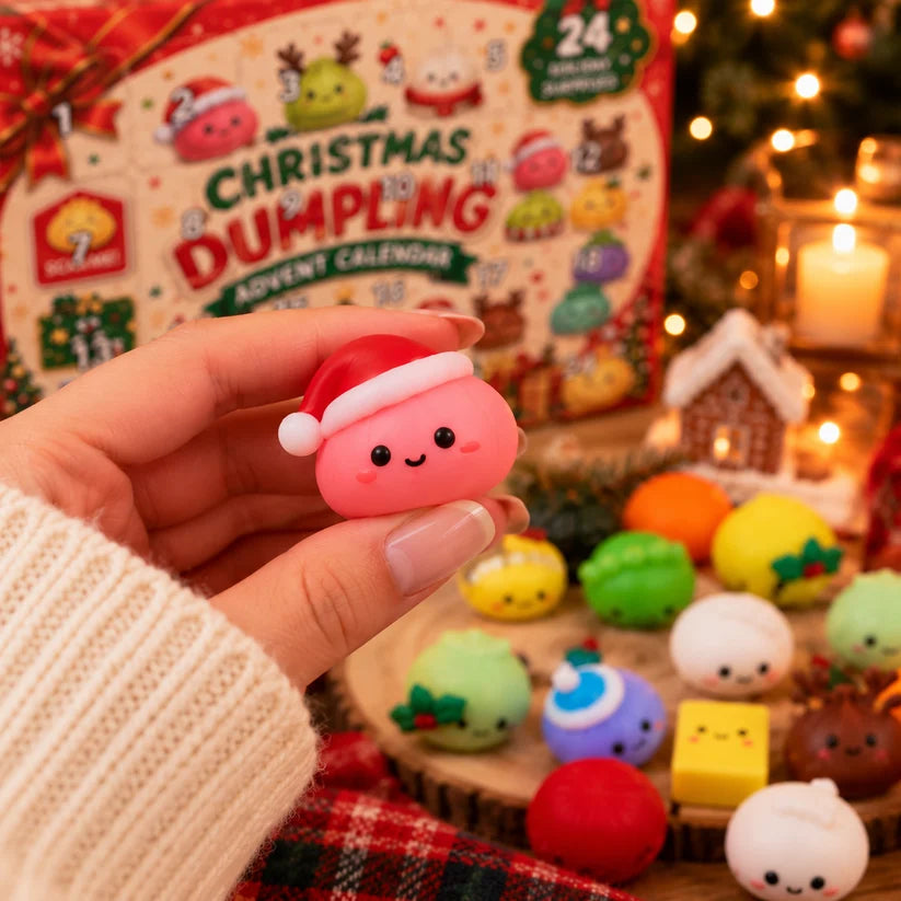 Christmas Dumpling Squishy Advent Calendar