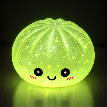 Glow Dumpling Squishy – 12 Mystery Light-Up Variants