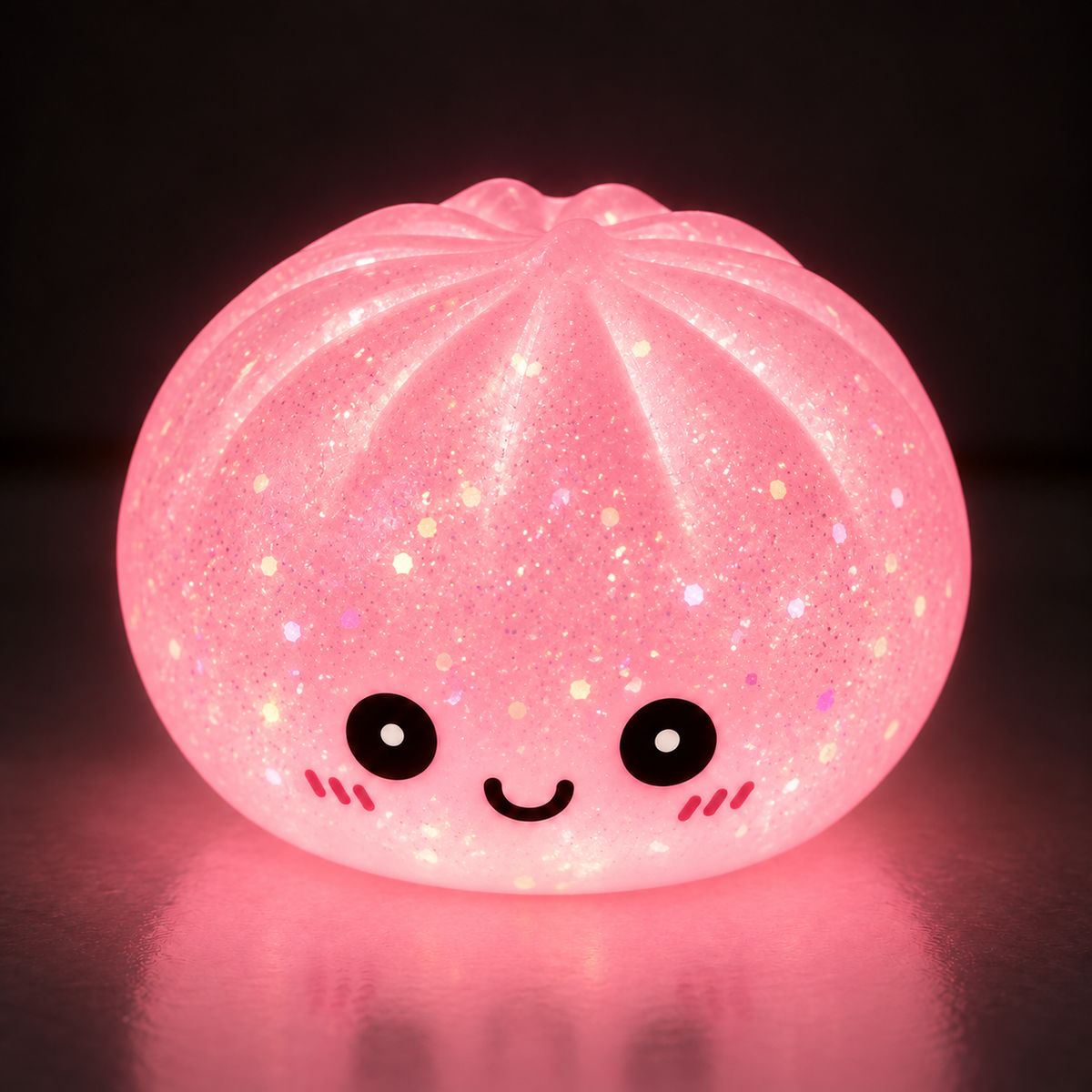 Glow Dumpling Squishy – 12 Mystery Light-Up Variants
