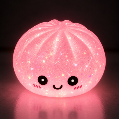 Glow Dumpling Squishy – 12 Mystery Light-Up Variants