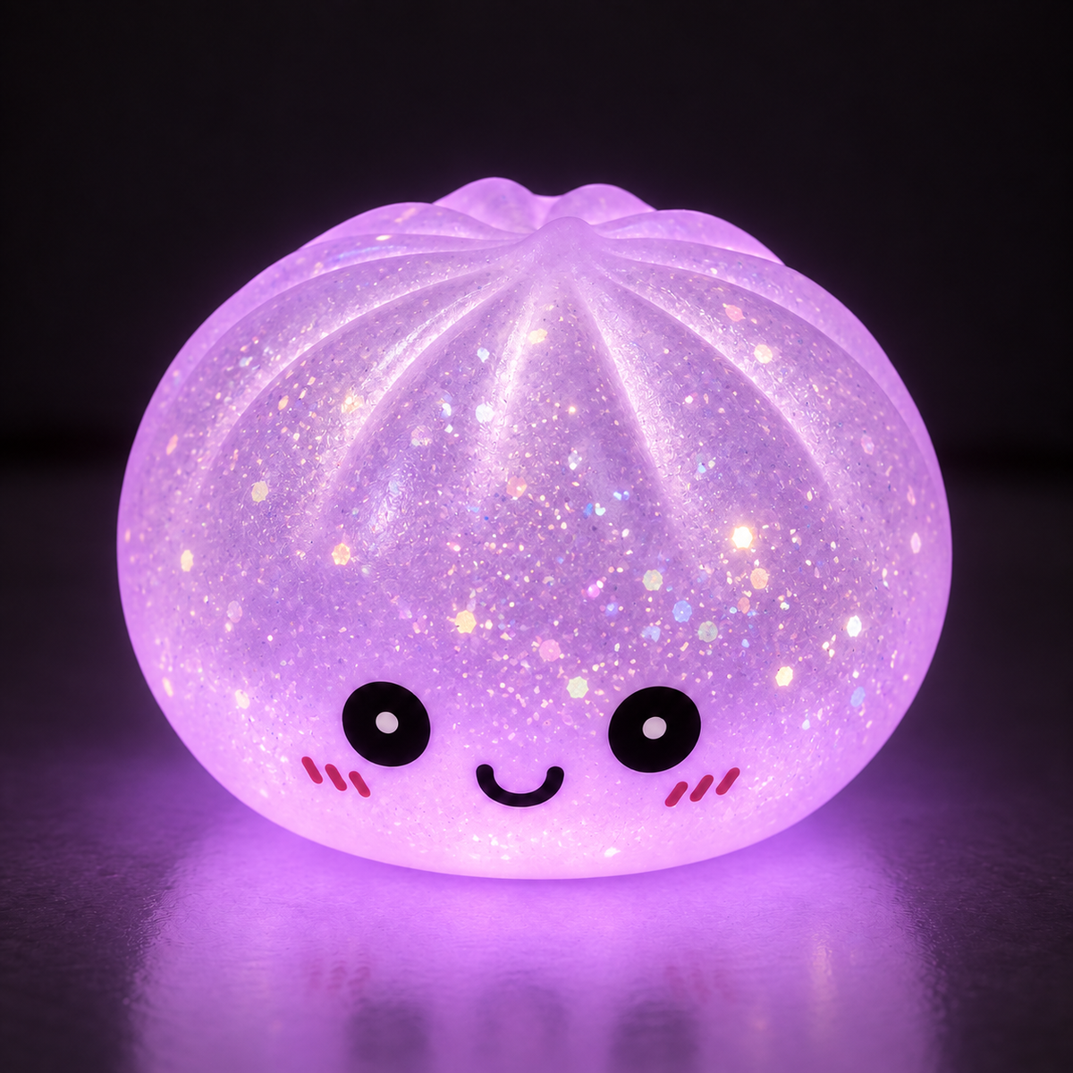 Glow Dumpling Squishy – 12 Mystery Light-Up Variants