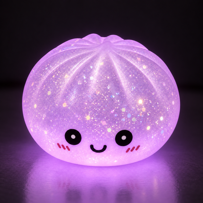 Glow Dumpling Squishy – 12 Mystery Light-Up Variants