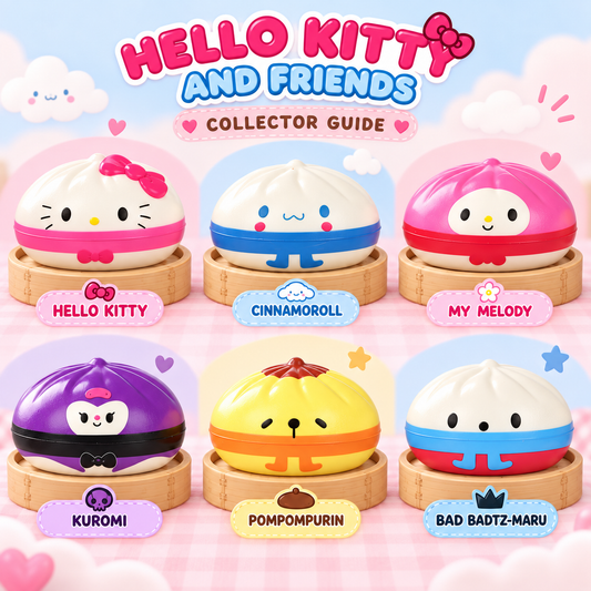 Hello Kitty and Friends Dumpling Squishy