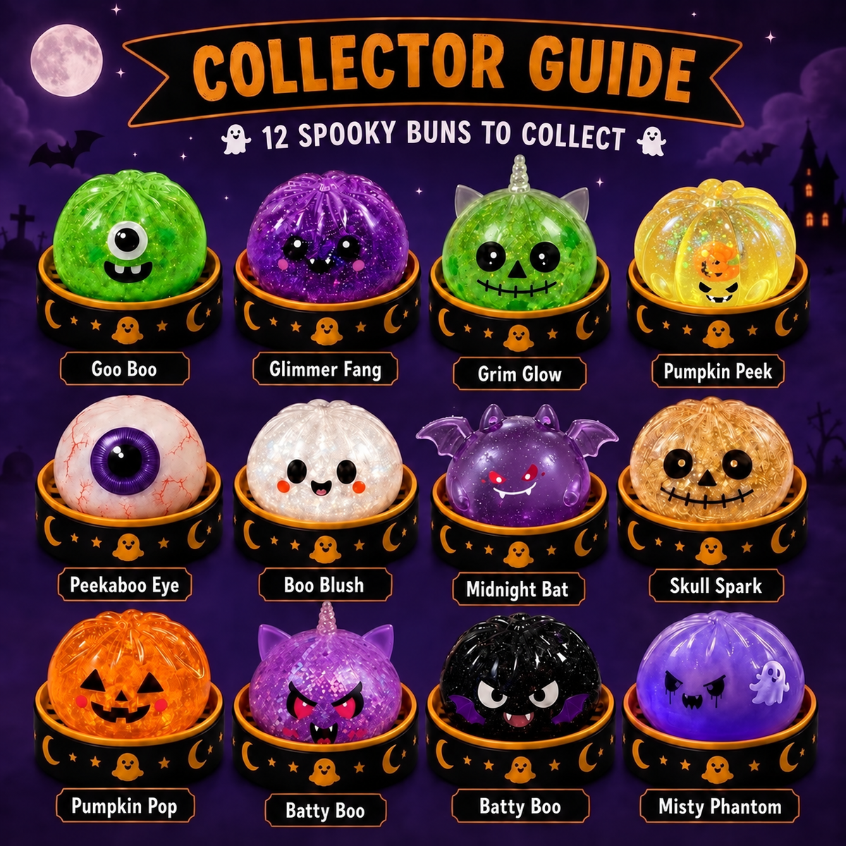 Halloween Dumpling Squishy - Mystery Blind Box
