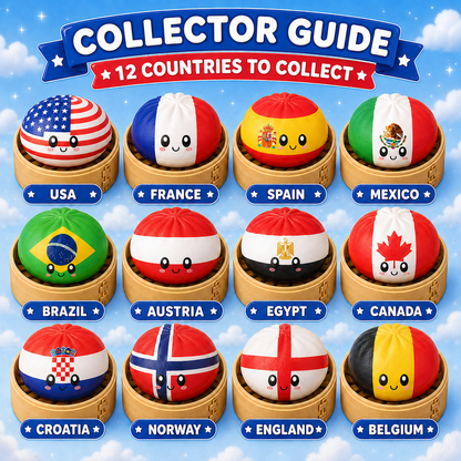 Dumpling Squishy Cup — Mystery Blind Box