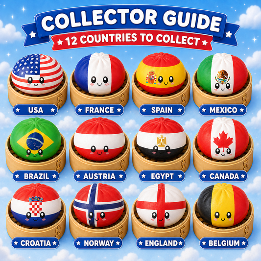 Dumpling Squishy Cup — Mystery Blind Box