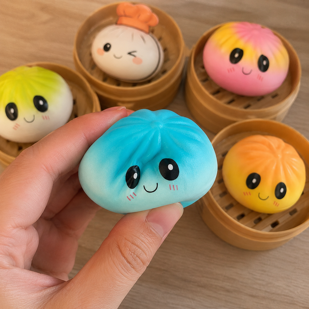 Pastel Dumpling Squishy — Mystery Blind Box