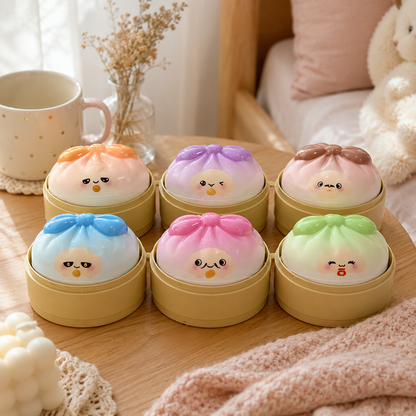 Bow Dumpling Squishy — Mystery Blind Box