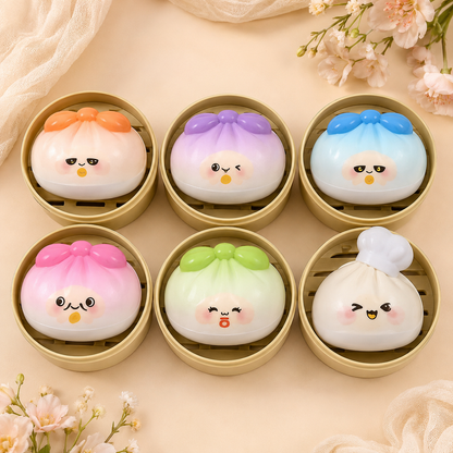 Bow Dumpling Squishy — Mystery Blind Box