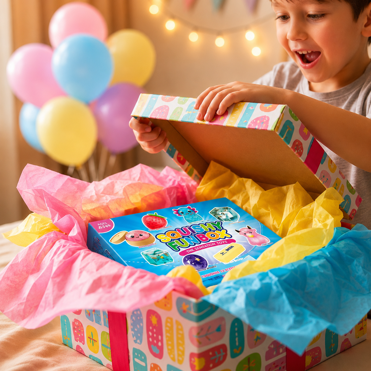 Squishy Fun Box – 8pc Sensory Set