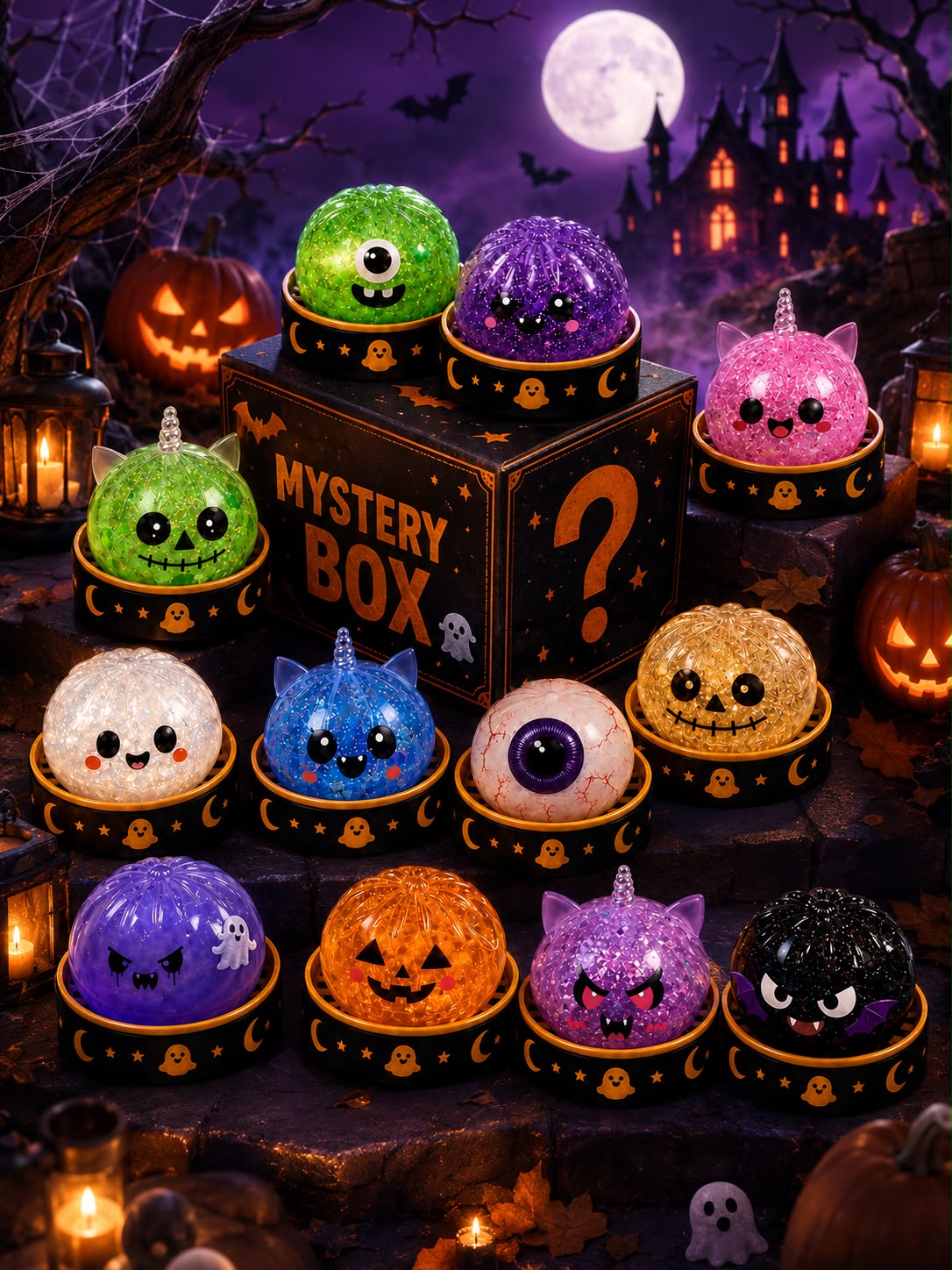 Halloween squishy collection