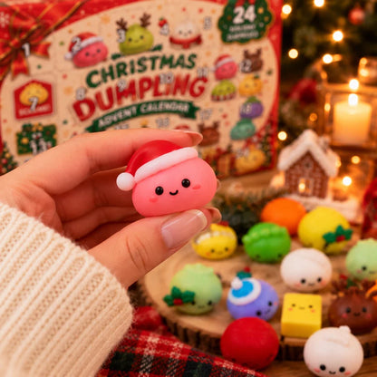 Christmas Dumpling Squishy Advent Calendar